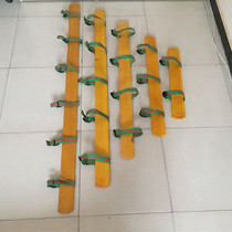 Cooperation walking equipment concerted efforts wooden shoes fun games props collective Big Foot board shoes
