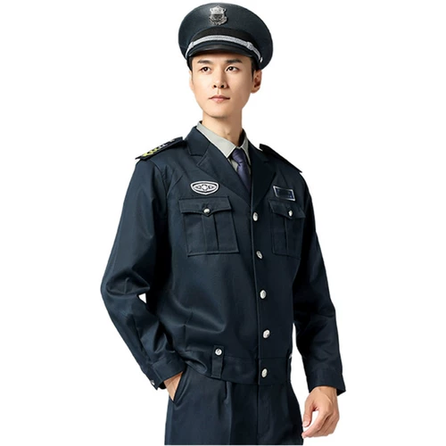 Служба службы безопасности в стиле работы в стиле безопасности мужской весна и осенью -потран