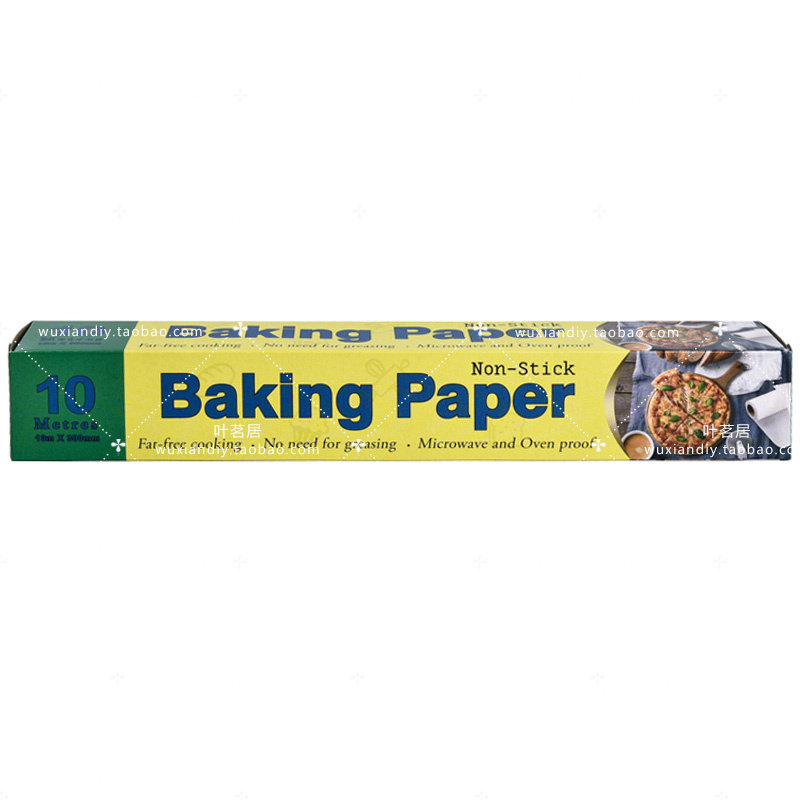 Baking Tool High Temperature Resistant Silicone Oil Paper Baking Oven With Cake Paper Baking Pan Paper Cow Leather White 2 Color Electest 10 m-Taobao