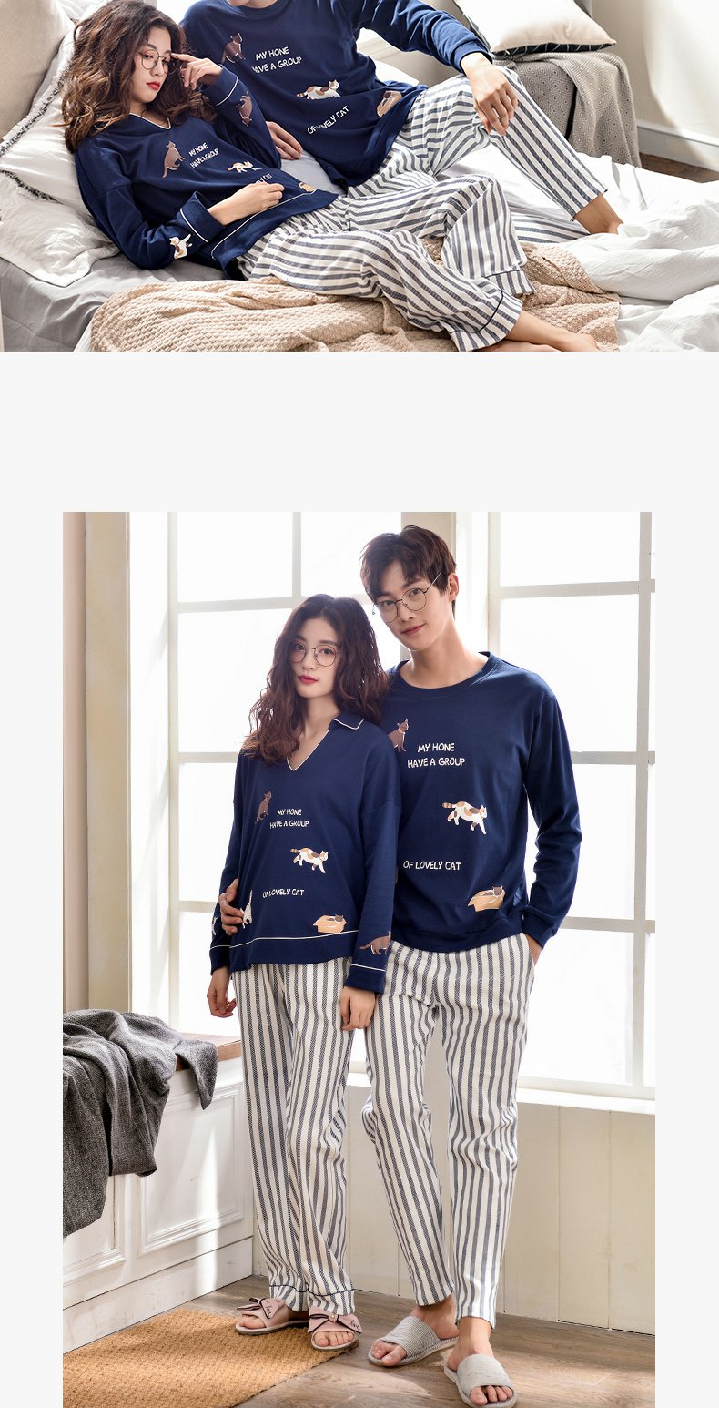 Pyjama mixte en Coton à manches longues - Ref 3005907 Image 13