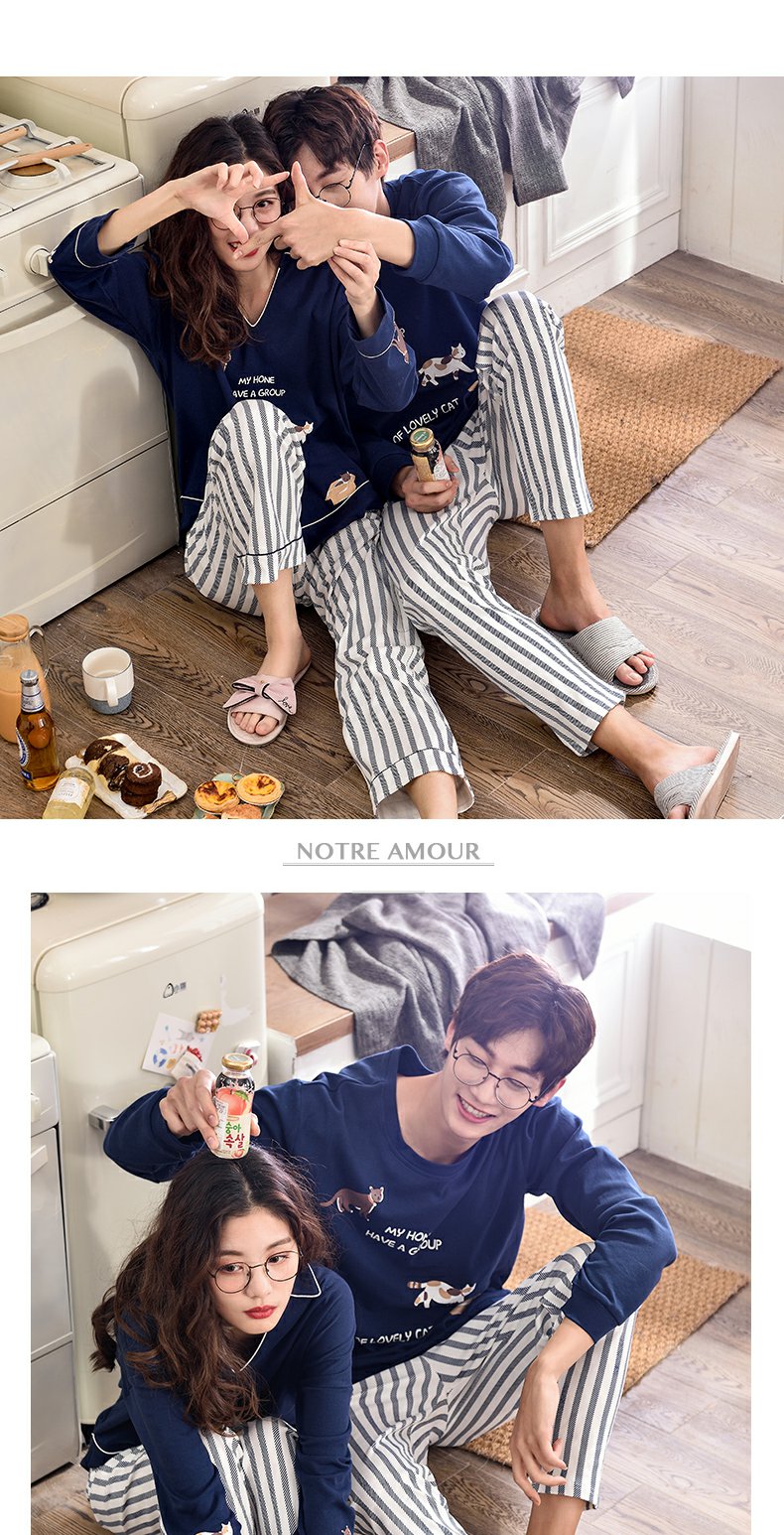 Pyjama mixte en Coton à manches longues - Ref 3005907 Image 6