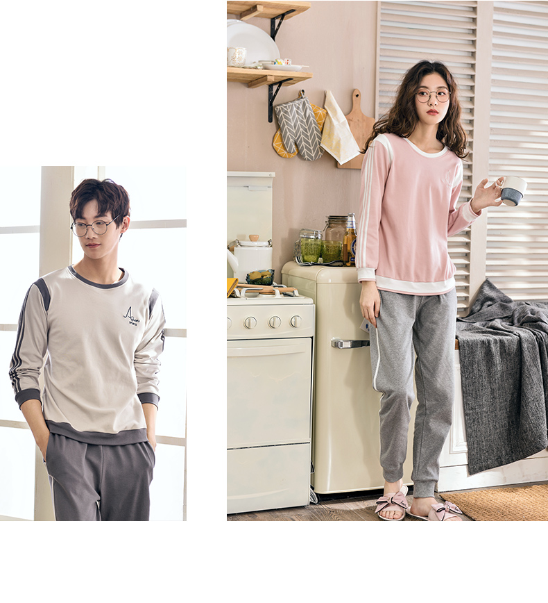 Pyjama mixte en Coton à manches longues - Ref 3006029 Image 28