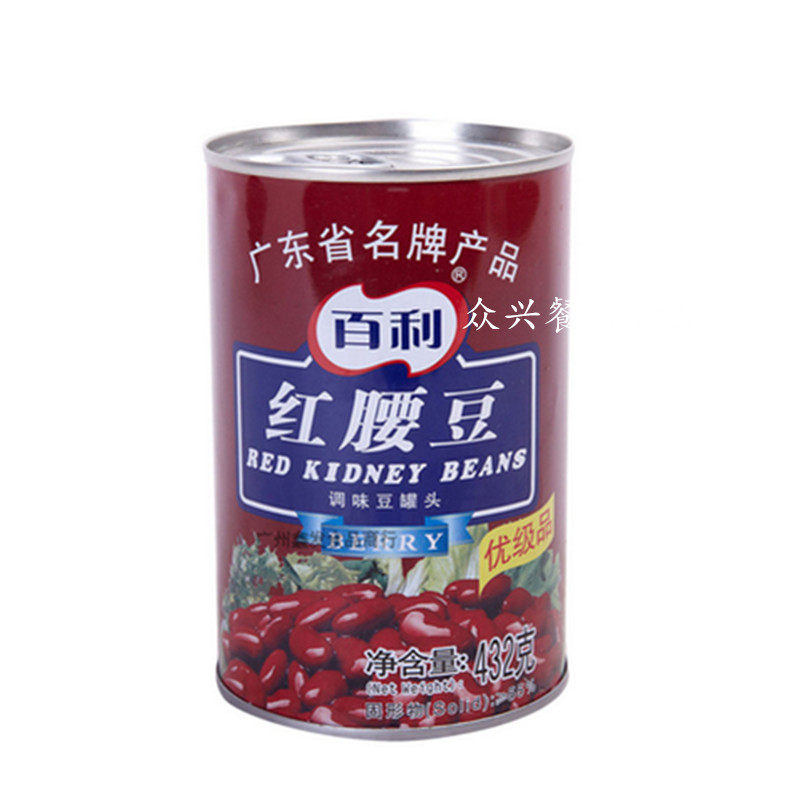 Thyme Red Waisted Bean Cans 432g Cans Of Thyme Red Waisted Beans Ready-to-eat Salad Shaved Ice Sweet Baking