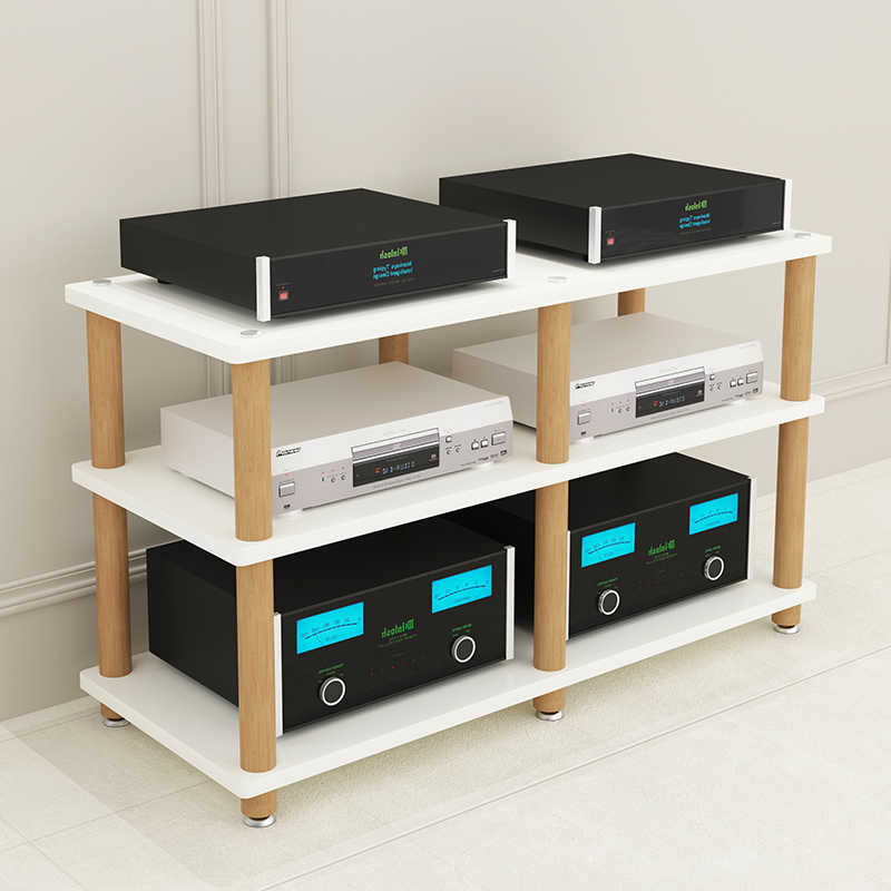 amplifier cabinet solid wood audio rack Latest Authentic Product