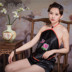Tang Silk Love Bà Bụng dành cho người lớn Bộ đồ ngủ gợi cảm Kháng cáo Tòa án Cổ điển Coquettish Đồ lót thêu yếm ngủ sexy Bellyband