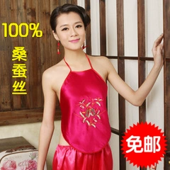 Dành cho người lớn cổ điển tạp dề màu đỏ ladies sexy đồ ngủ set ladies ren sexy tạp dề thiết lập trong năm nay tạp dề