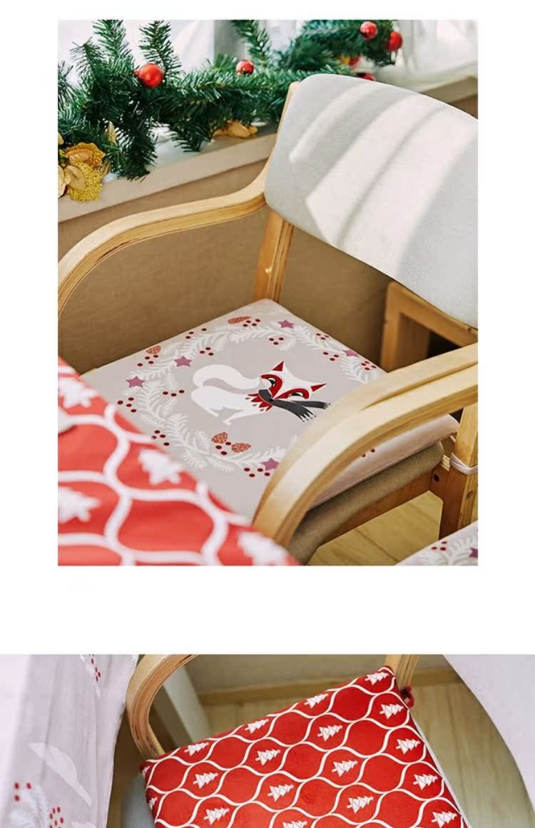 Carihome Ghế ăn Mỹ đệm bông sofa đệm văn phòng bộ nhớ đệm bông Bắc Âu đệm vải đệm ghế bàn ăn