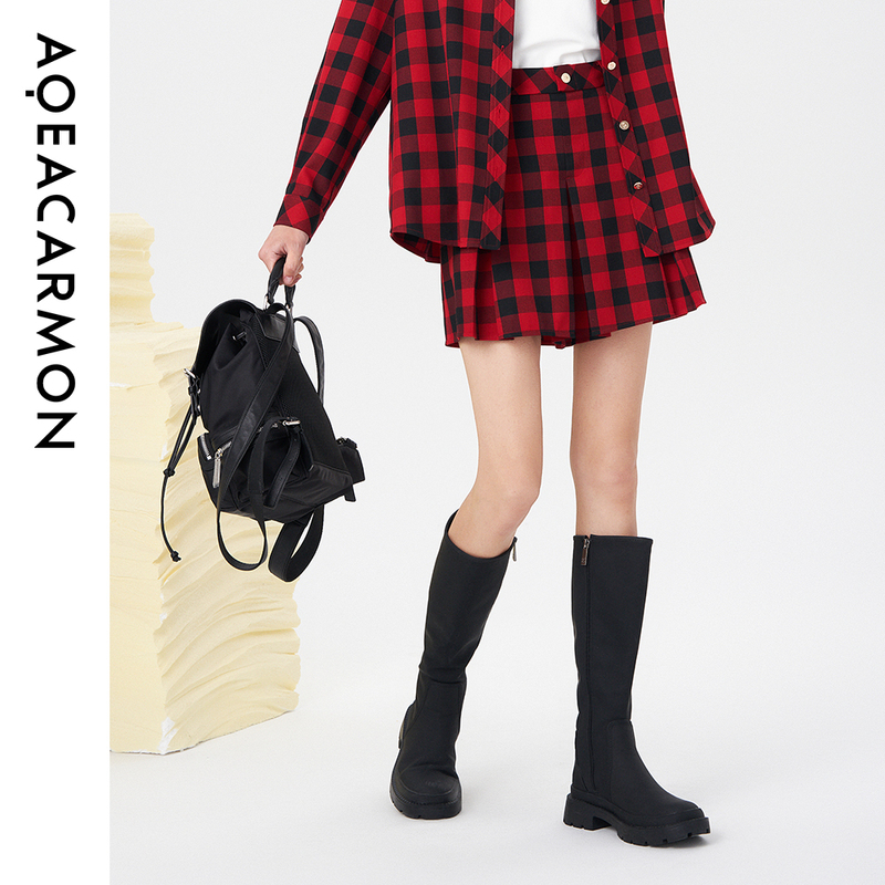 【Yage Shangmei】Aqeacarmon Winter Women's Casual Shorts for Commuting Q23Df61J11
