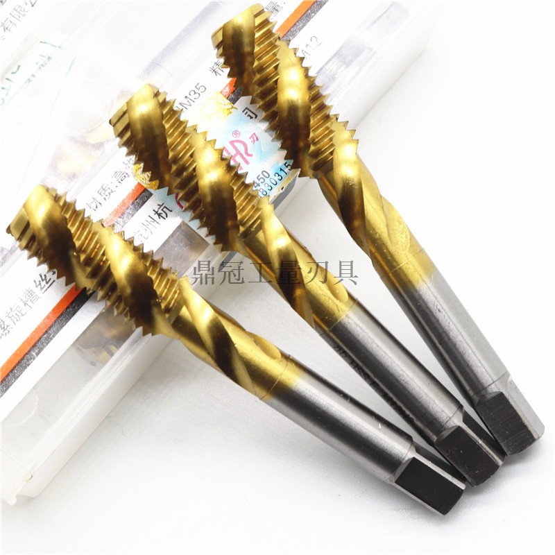 Hangzhou Hangwork plated titanium with cobalt coating high-performance spiral screw M3 M3 M4 M5 M6 M10 M8 M12 M12 M12