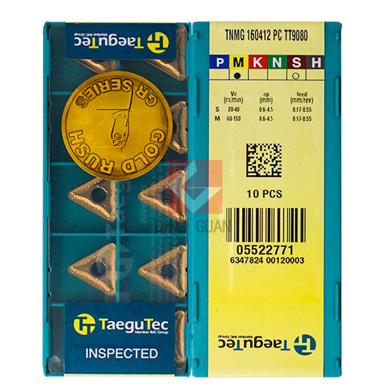 Korea Taegutec CNC Blade TNMG160412 PC TT9080