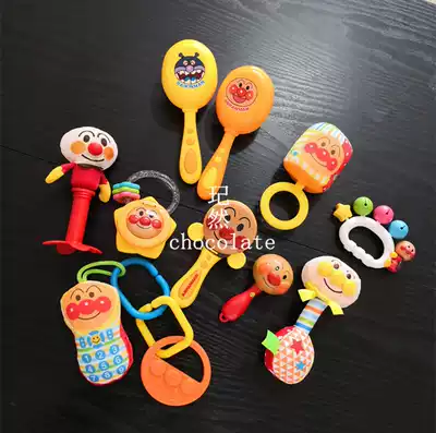 Baby hand rattles bells new baby calming color Bell toy