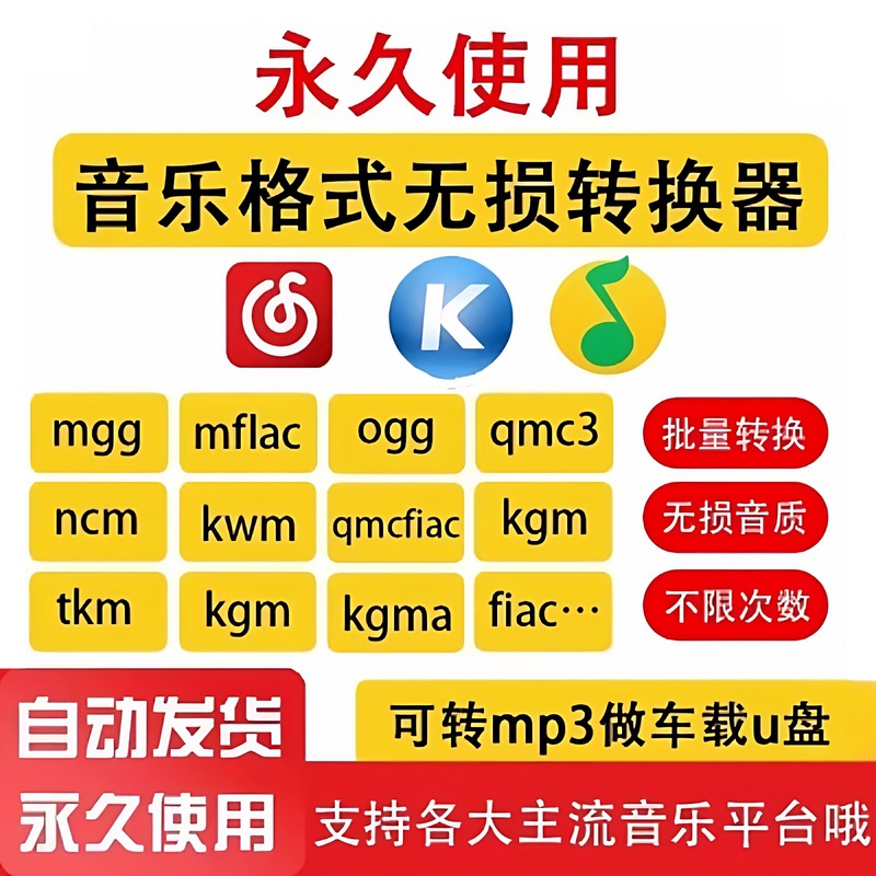 Q Music Format Conversion Software Mflac Mgg Ogg Flac Qmc M4A Tkm to Mp3 Audio Converter