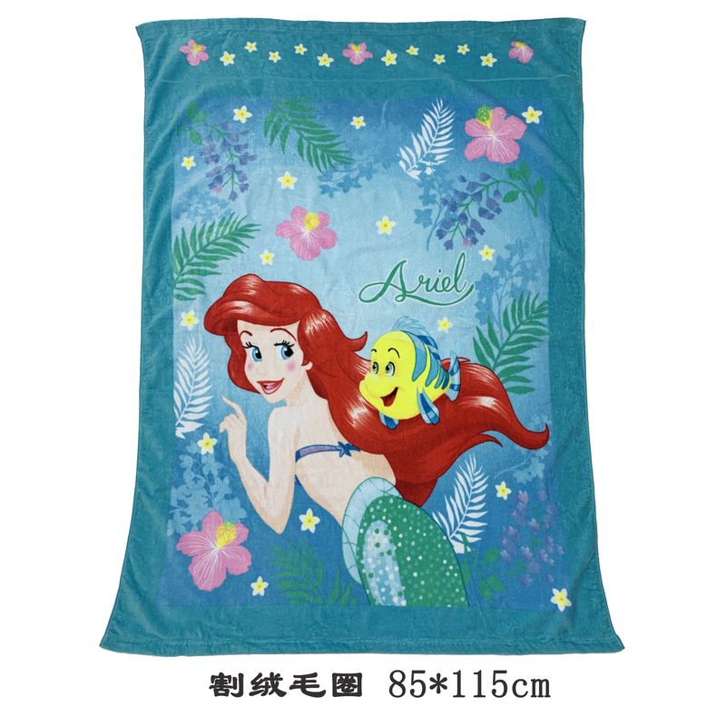 Free Shipping Japanese Cartoon Disney Elsa Princess Ariel Mermaid Bath Towel Beach Towel Spa Towel Soft Free Shipping Japanese Cartoon Disney Elsa Princess Ariel Mermaid Bath Towel Beach Towel Spa Towel Soft