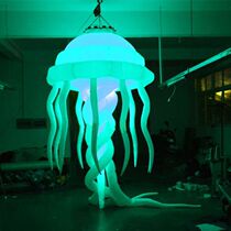 Inflatable luminous KTV bar Christmas venue Nightclub commercial opening celebration LED lighting jellyfish octopus air mold