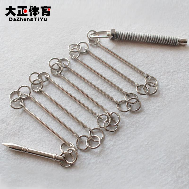 Children's electroplating Nine Festival Whip Adults Beginners Dedicated Lines Whip Martial Arts Performance Whip Softener Folk Weapon
