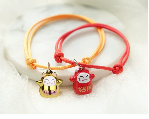 Колокольчик, чокер, мультяшный милый аксессуар, клубника, ожерелье, кот, на удачу, домашний питомец, простой и элегантный дизайн