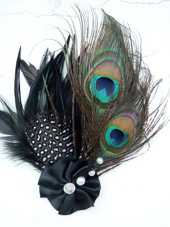 Broche homme en plume - Ref 1176718 Image 3