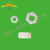 M3 nylon plastic nut 3mm screw cap hexagonal screw cap plastic male bolt direct