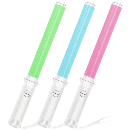 Светодиодная флуоресцентная палочка с дистанционным управлением, униформа, изменяющая цвет, световая палочка для управления полем, реквизит для концертной атмосферы, поддержка поддержки настройки