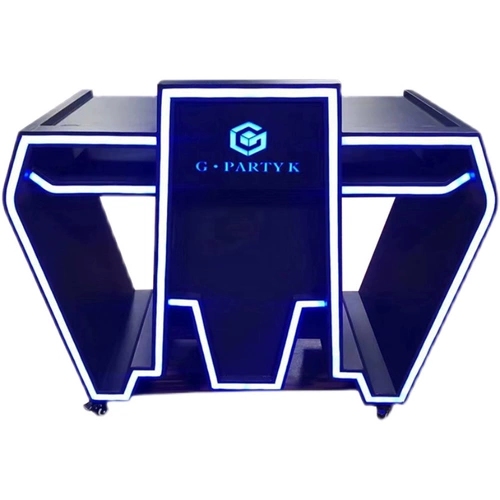 Бар диджей светодиодный светодиодный освещение акриловая диджейская коробка ktv светящий стол