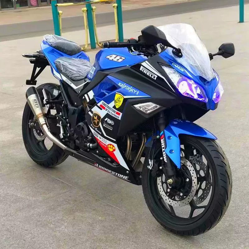 Подержанный Kawasaki Little Ninja спортивный автомобиль 400 двойной цилиндр горизонтальная horizon Yamaha V6R35 посадочный локомотив мотоцикл