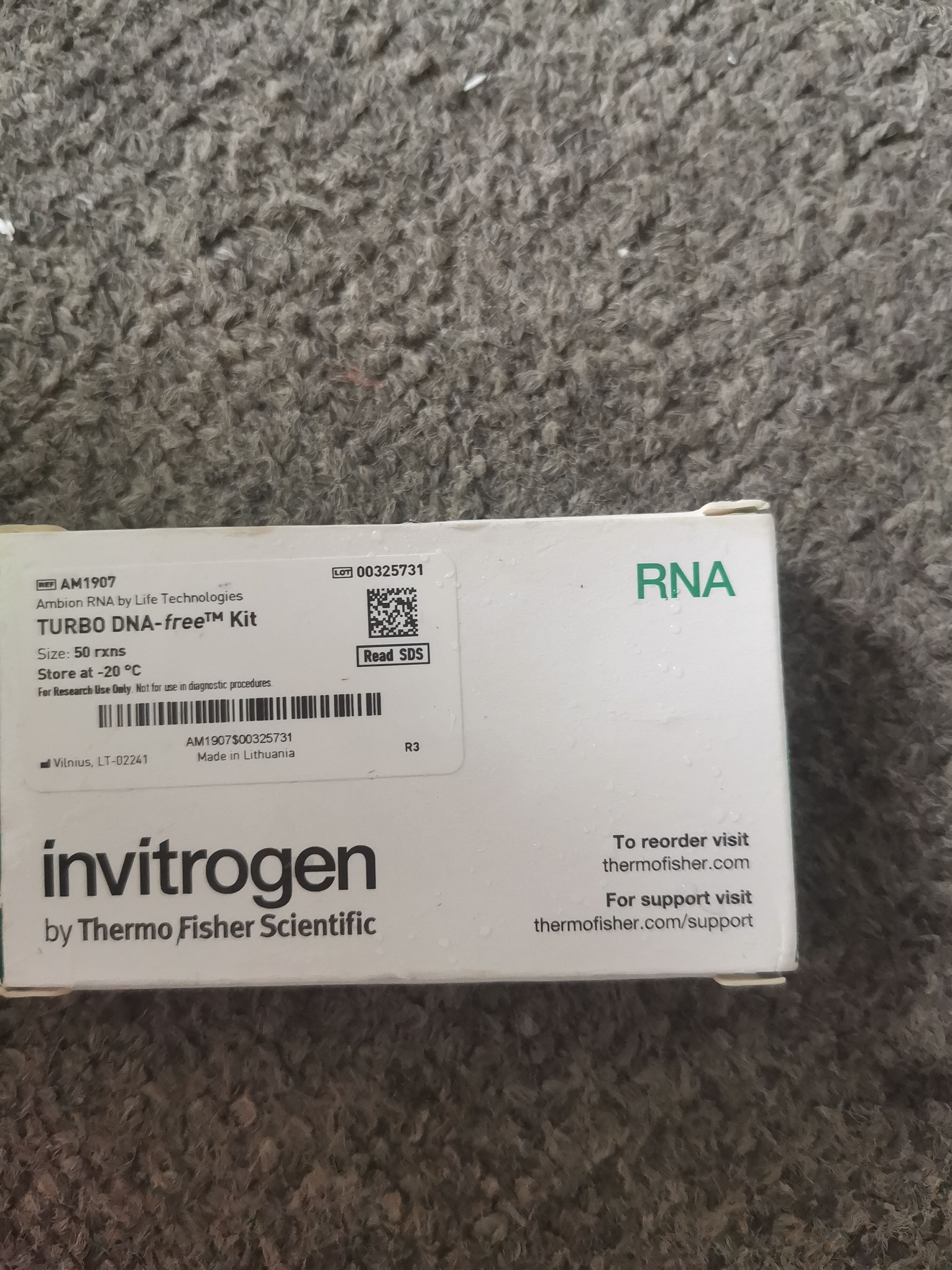 THERMO Invitrogen? TURBO DNA-free? Kit AM1907