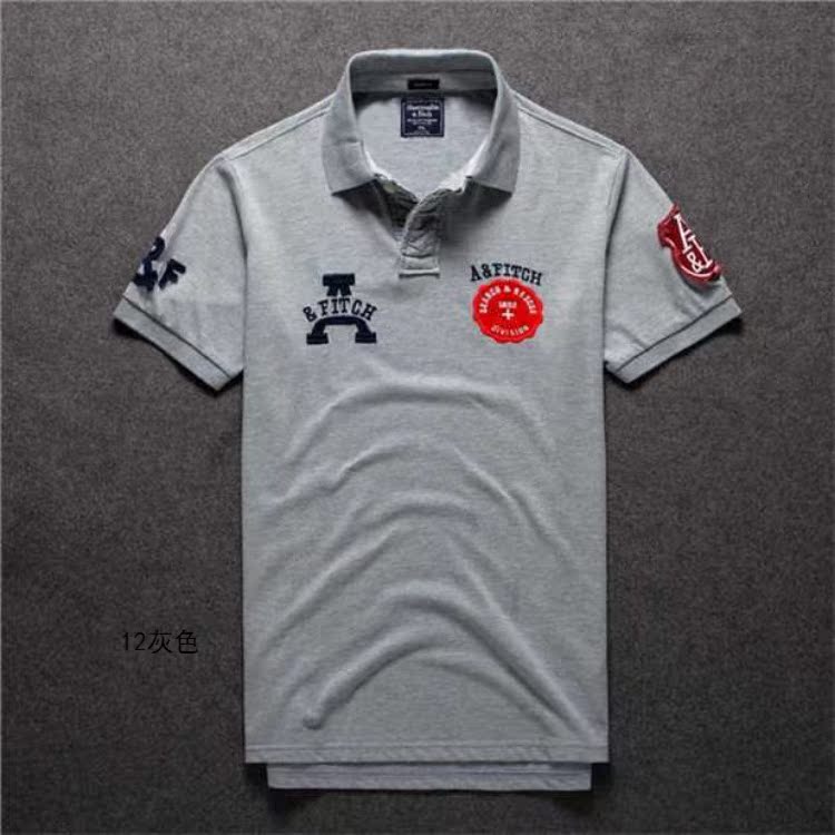Mùa hè 2018 mới AF nam ve áo ngắn tay màu đơn giản POLO áo sơ mi af thời trang nam xu hướng nửa tay áo áo polo nam hàng hiệu