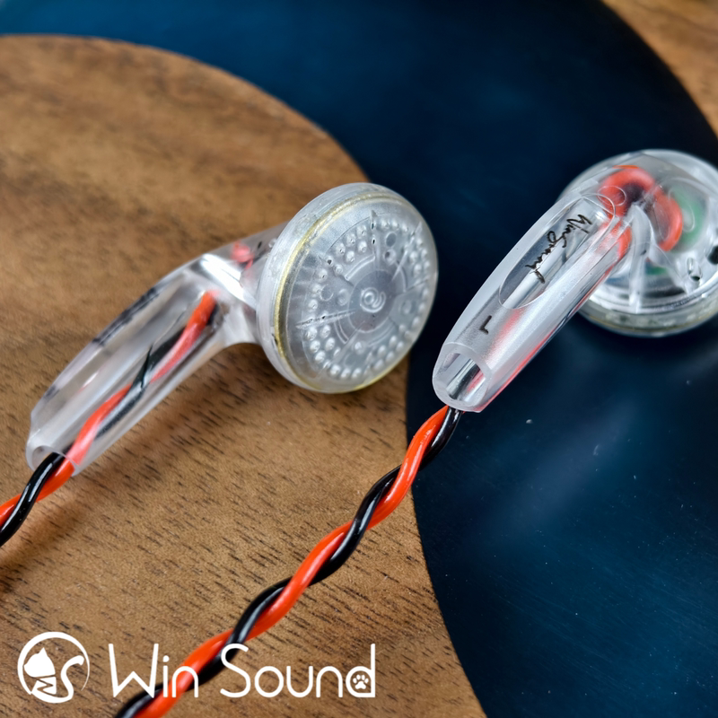 Wensheng Technology Micro Flagship Hifi Flat Headphones Black Lotus High Resolution High-Quality Flat Headphones