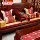 Đồ nội thất bằng gỗ gụ sofa đệm người Trung Quốc chống lại -skid -off Rửa đệm mới Trung Quốc Đệm gỗ rắn đặc tùy chỉnh bìa dày khăn trải bàn thổ cẩm mẫu khăn trải bàn tròn đẹp