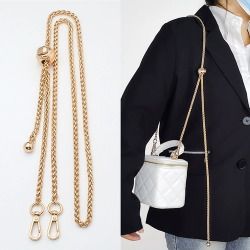 Сумка, цепь, регулируемые аксессуары, бретели, металлическая цепочка, не выцветает