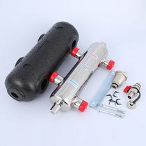 Special 304 stainless steel coupling tank for wall-mounted boiler mixing tank decoupling tank hydraulic pressure divider SF spot in stock