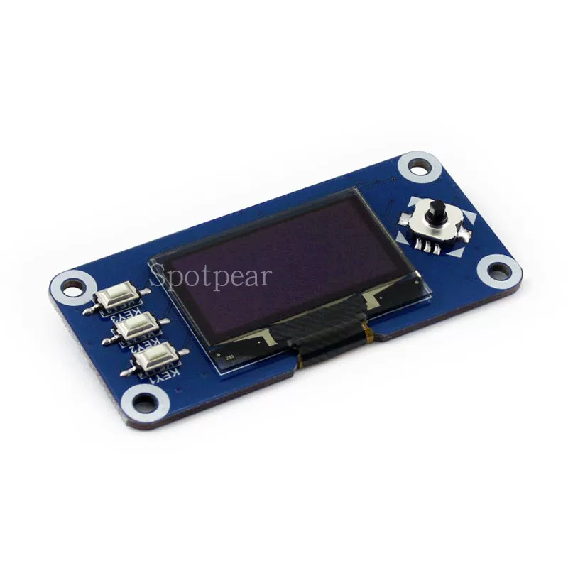 Подходит для Raspberry Pi 3B/4B Zero W 1.3-дюймовый OLED LCD дисплей 1.3 дюйма