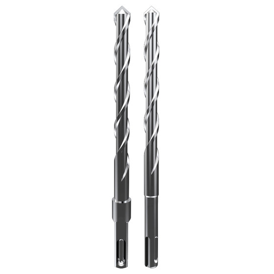 Black impact drill bit 6mm square handle round handle lengthened concrete cement through the wall punching electric hammer electric hammer drill bit