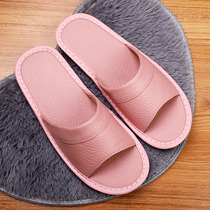 Haining Pito shoes Indoor men and women Haining home leather slippers Summer non-slip rubber sole room leather cool slippers