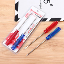 2 pack of screwdrivers with transparent handles Yiwu Liangyuan Store Slotted Cross Screwdriver Crystal Mini Screwdriver