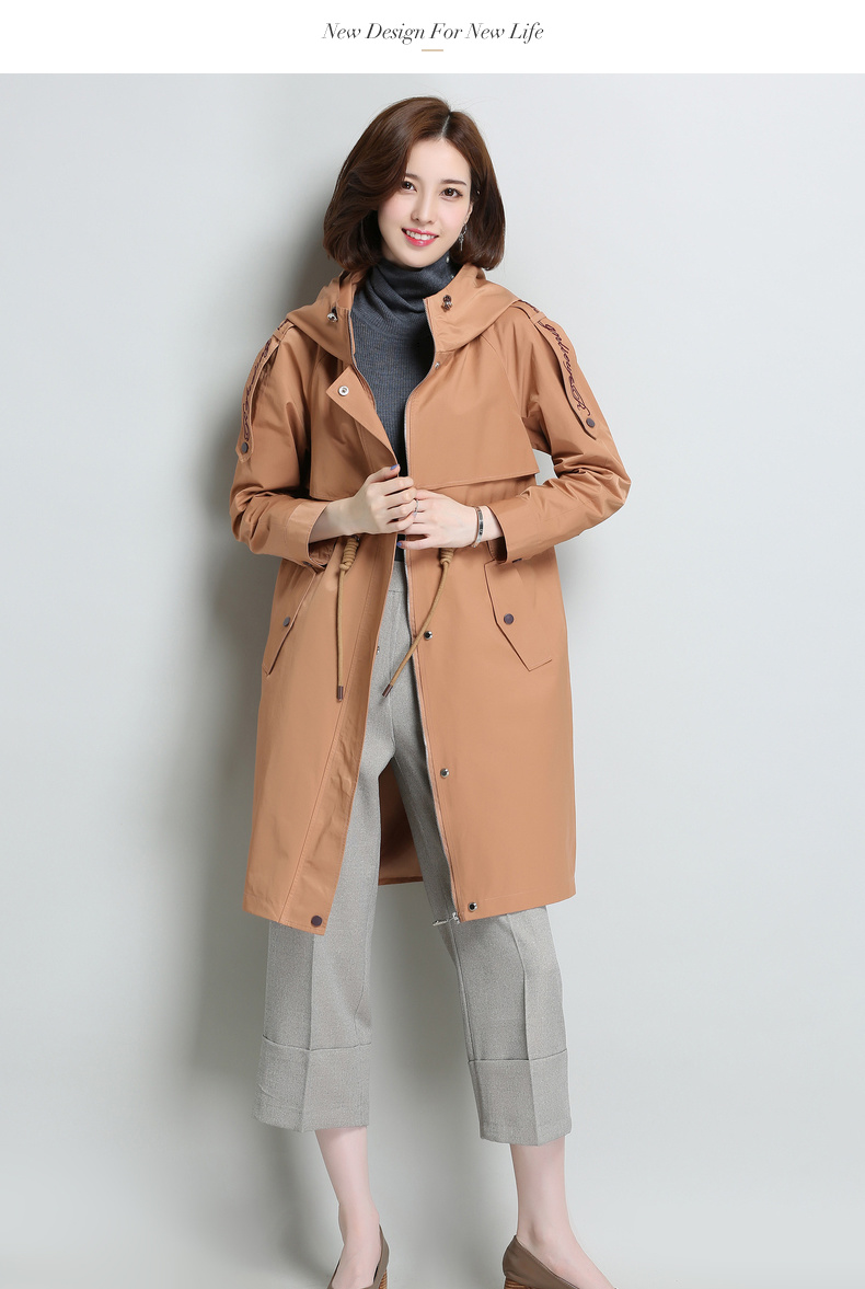 Trench pour femme en Coton - Ref 3226557 Image 22