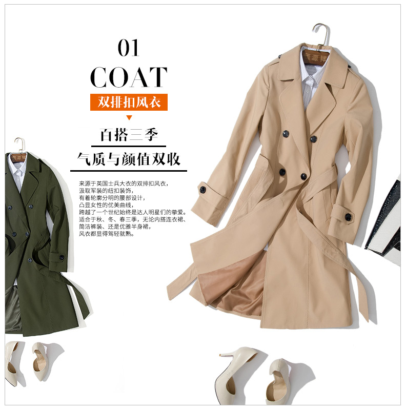 Trench pour femme en Polyester - Ref 3227291 Image 9