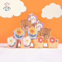 Mafen Cup high temperature resistant oven for small medium cake paper cup packaging individually packed 50 baking tools