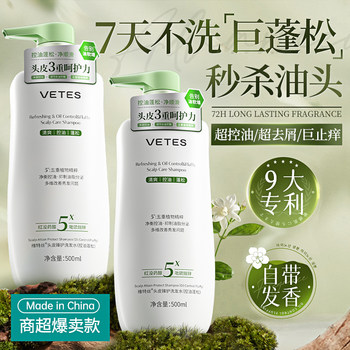 Shampoo Oil Control, Fluffy, Anti-Dandruff, Anti-Itch, Amino Acid Shampoo for Women and Men, Brand Genuine Official Flagship Store