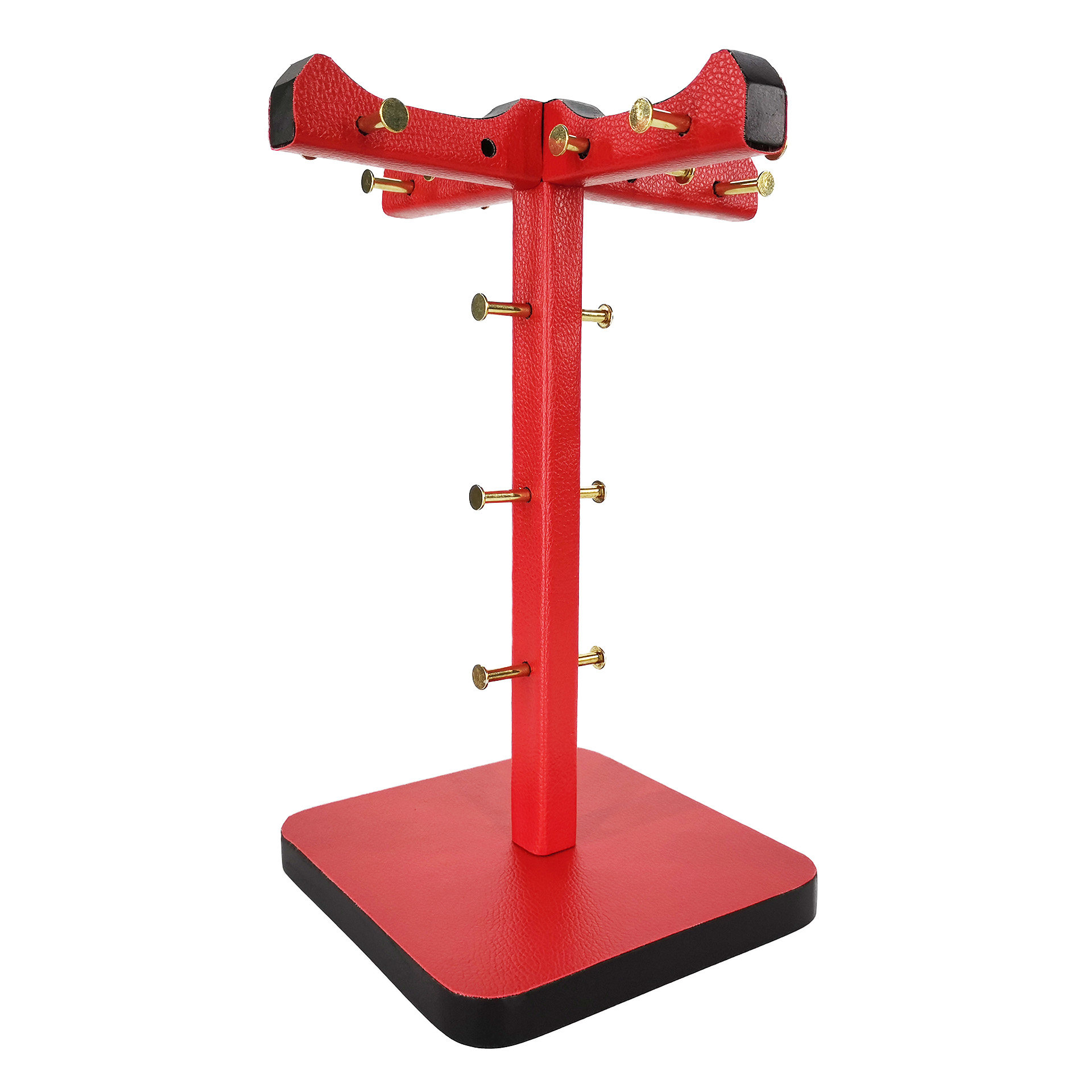 Leather headphone bracket headwear Bluetooth wireless earmmy hook wall-mounted frame creative computer to place the holding shelf