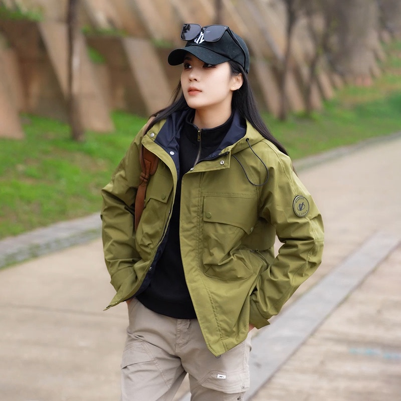2025 Spring and Autumn New Style Unisex Short Jacket for Couples, Casual Versatile Coat, Outdoor Cycling Jacket for Men