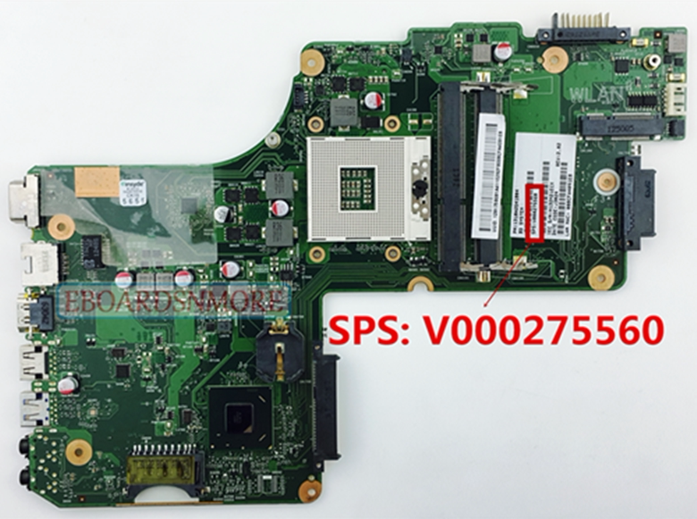 Toshiba Toshiba L855 C850 Notebook Motherboard V000275550 6050A2541801-Mb-A02