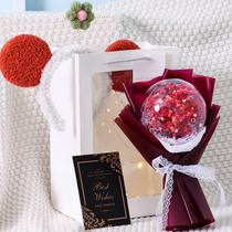 Net red creative Valentines Day gift birthday bouquet confession dry flower star flower diy sunflower send girlfriend