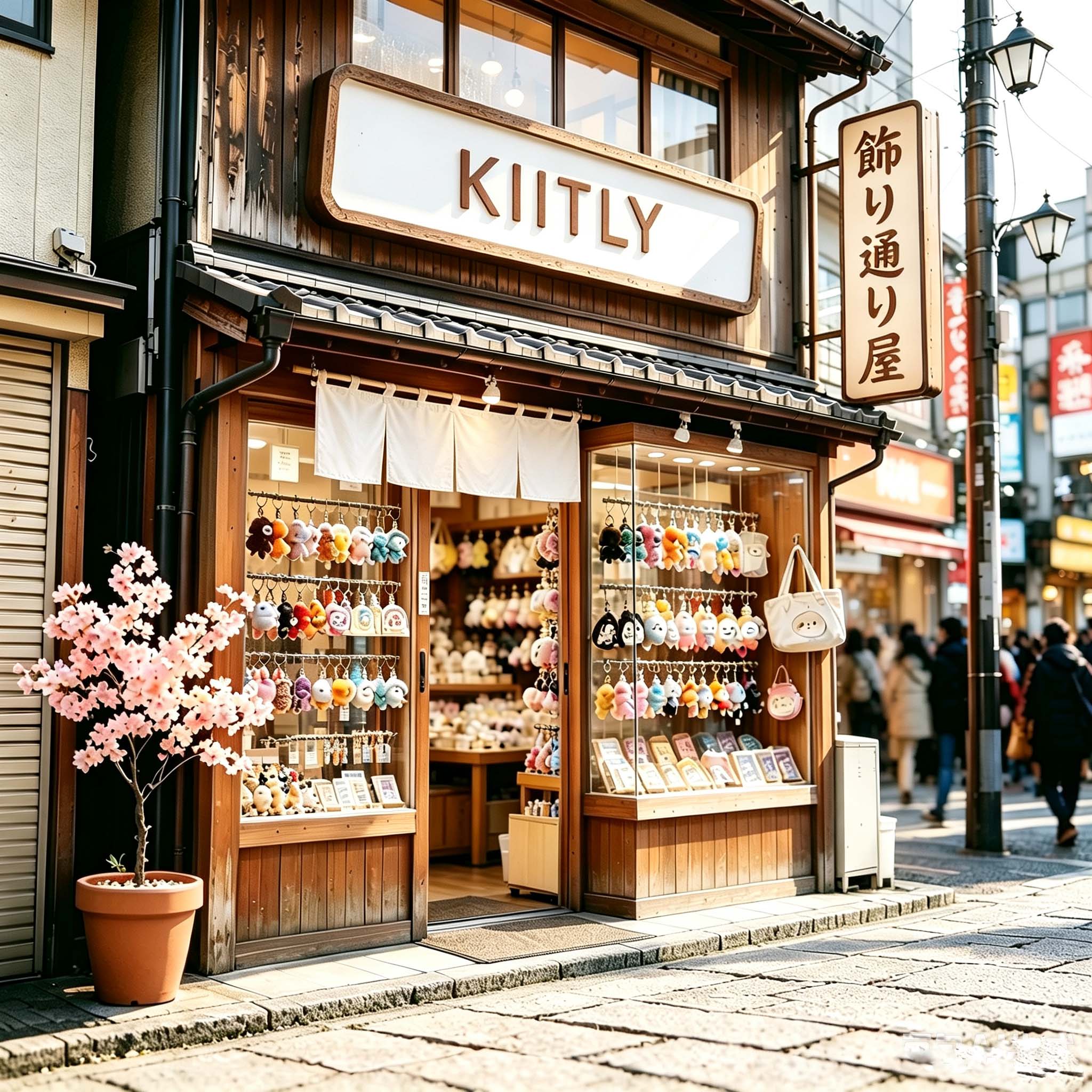 日本飾り通り屋代购店的LOGO
