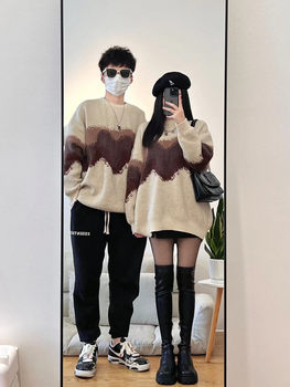 Autumn and winter sweaters, high-end, lazy style, japanese style for men and women Autumn and winter sweaters, high-end, lazy style, japanese style for men and women