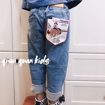 Day Edition Spring Summer Thin style soft and skinny with elastic kids Love wearing jeans Children good quality child pants