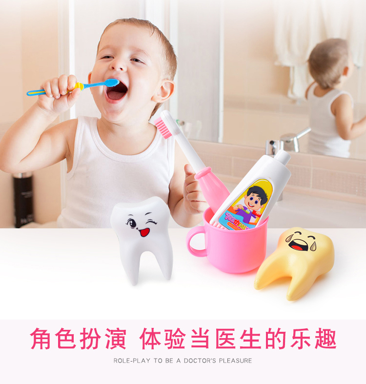 Bác sĩ trẻ em đồ chơi bộ công cụ y tế hộp xe đẩy trường hợp cô gái chơi nhà y tá tiêm kim ống nghe bé chơi đồ chơi