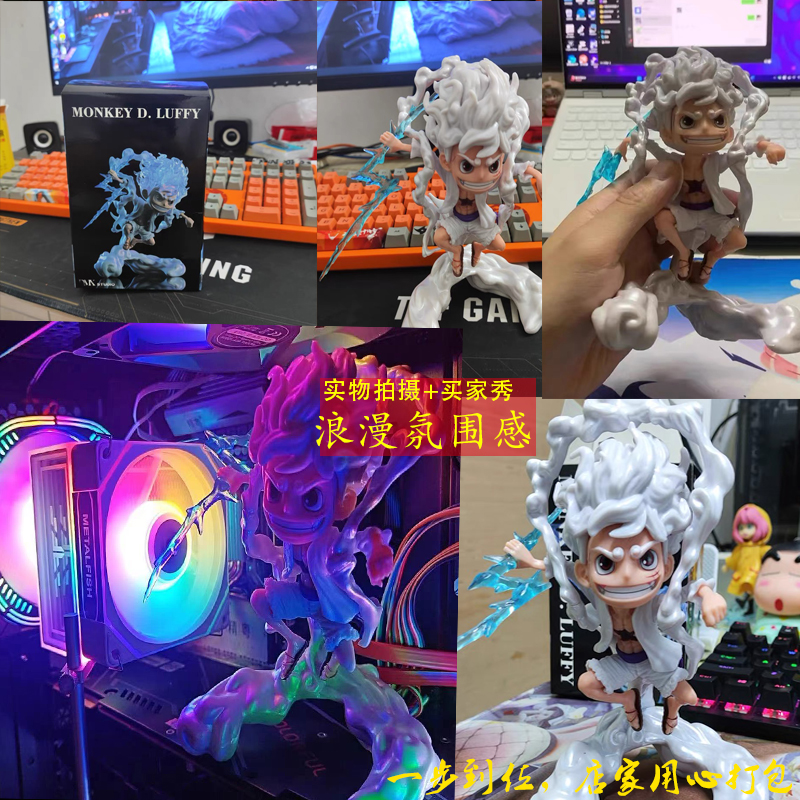 22cm One Piece Figurine三大船长动漫手办：路飞、艾斯、萨博，谁是你心中的海贼王？