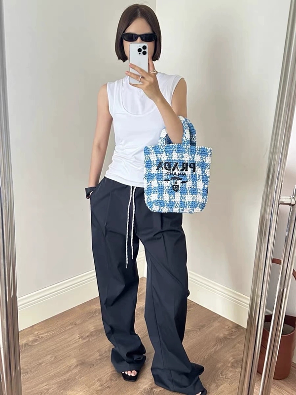 100 Restoration | in Stock ~ Sp Drawstring Nylon Airy Relaxed Casual Pants Balle Low-Waist Straight-Leg Pants 100 Restoration | in Stock ~ Sp Drawstring Nylon Airy Relaxed Casual Pants Balle Low-Waist Straight-Leg Pants