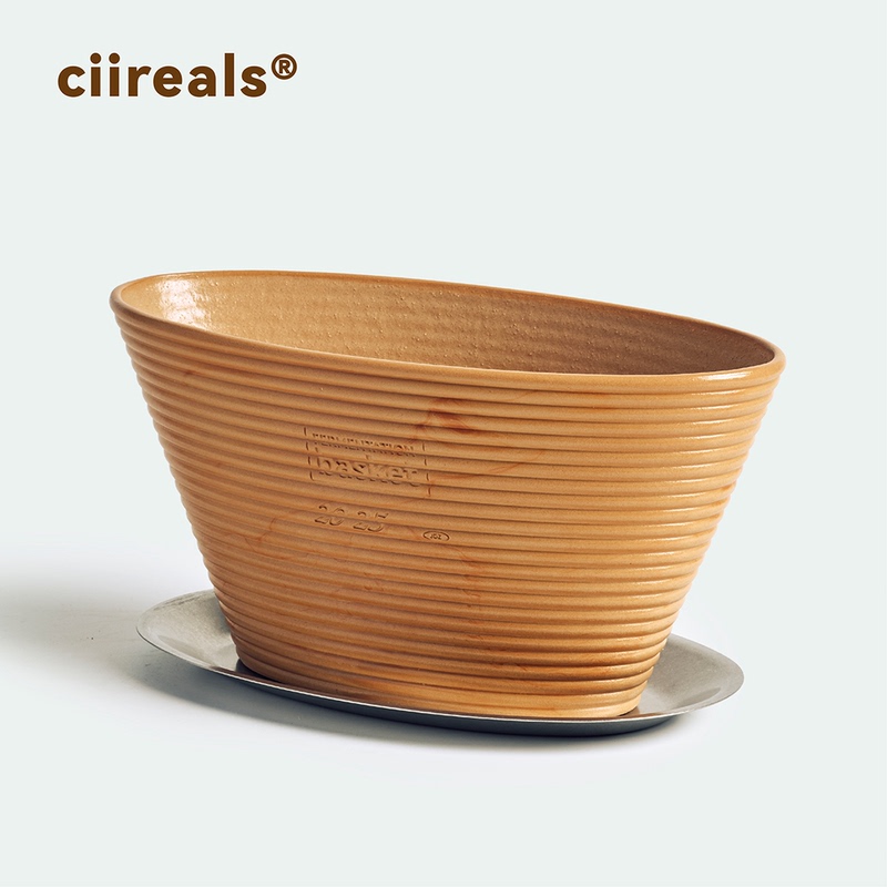 Ciireals "34Cm Oval Fermentation Basket" Flower Pot Ciireals "34Cm Oval Fermentation Basket" Flower Pot